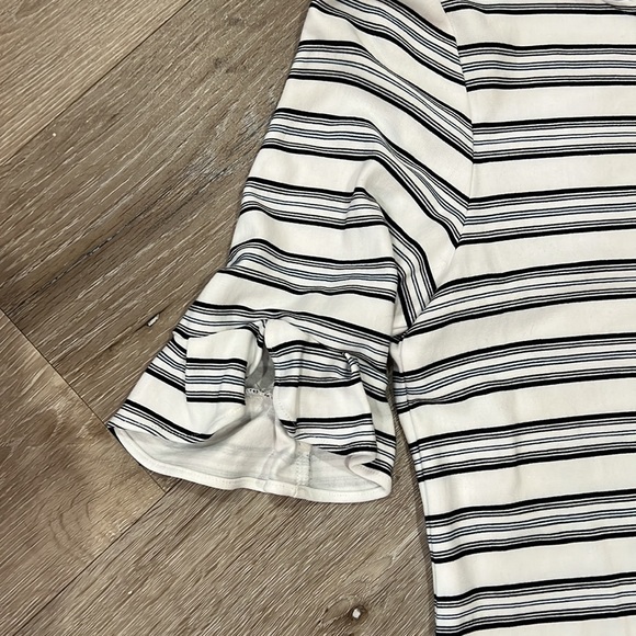 White with black and blue strips - Picture 2 of 6